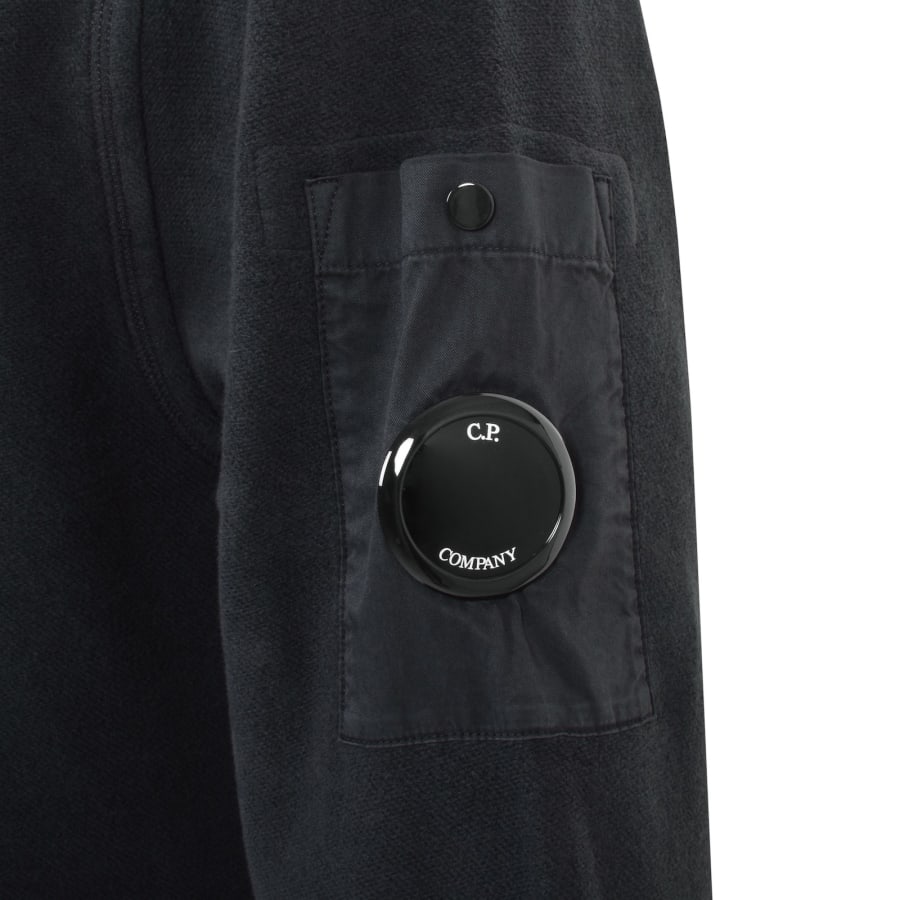 CP Company Emerized Diagonal Sweatshirt Black